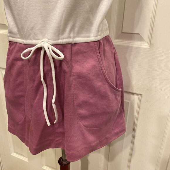 Vintage 1980s RR Tennis Mini Dress Golf Fit n Flare Women’s Athletic Stretch M/L - Picture 7 of 8